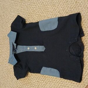 Stylish‎ Navy Blue Kids Shirt by Andy & Evan